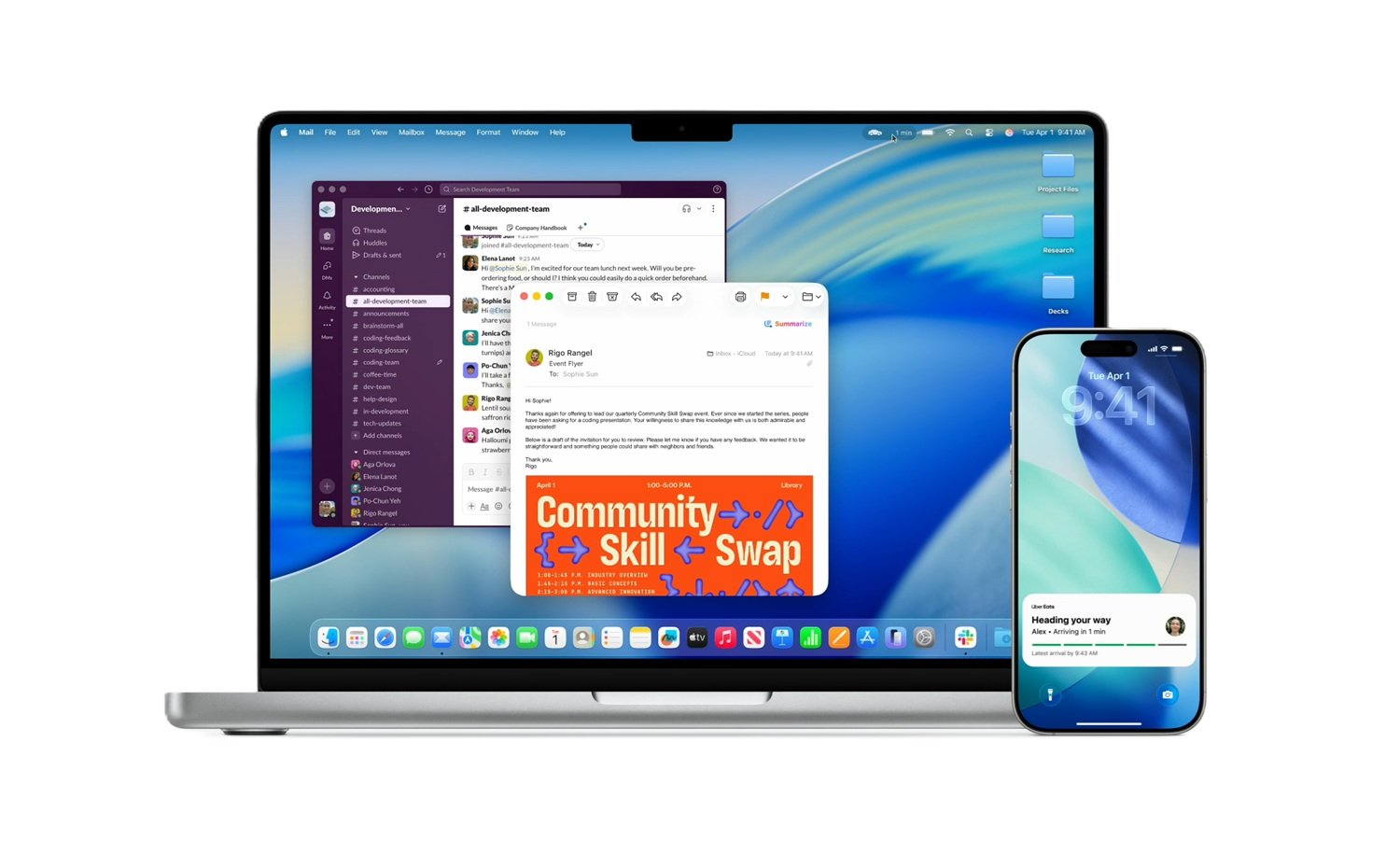 Usuários de iPhone e MacBook podem aproveitar os recursos do ecossistema Apple e garantir uma integração completa em seus dispositivos
