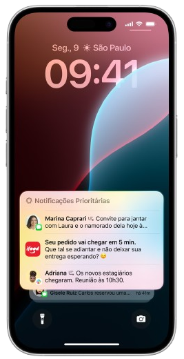 Organize o que importa com as Notificações Prioritárias