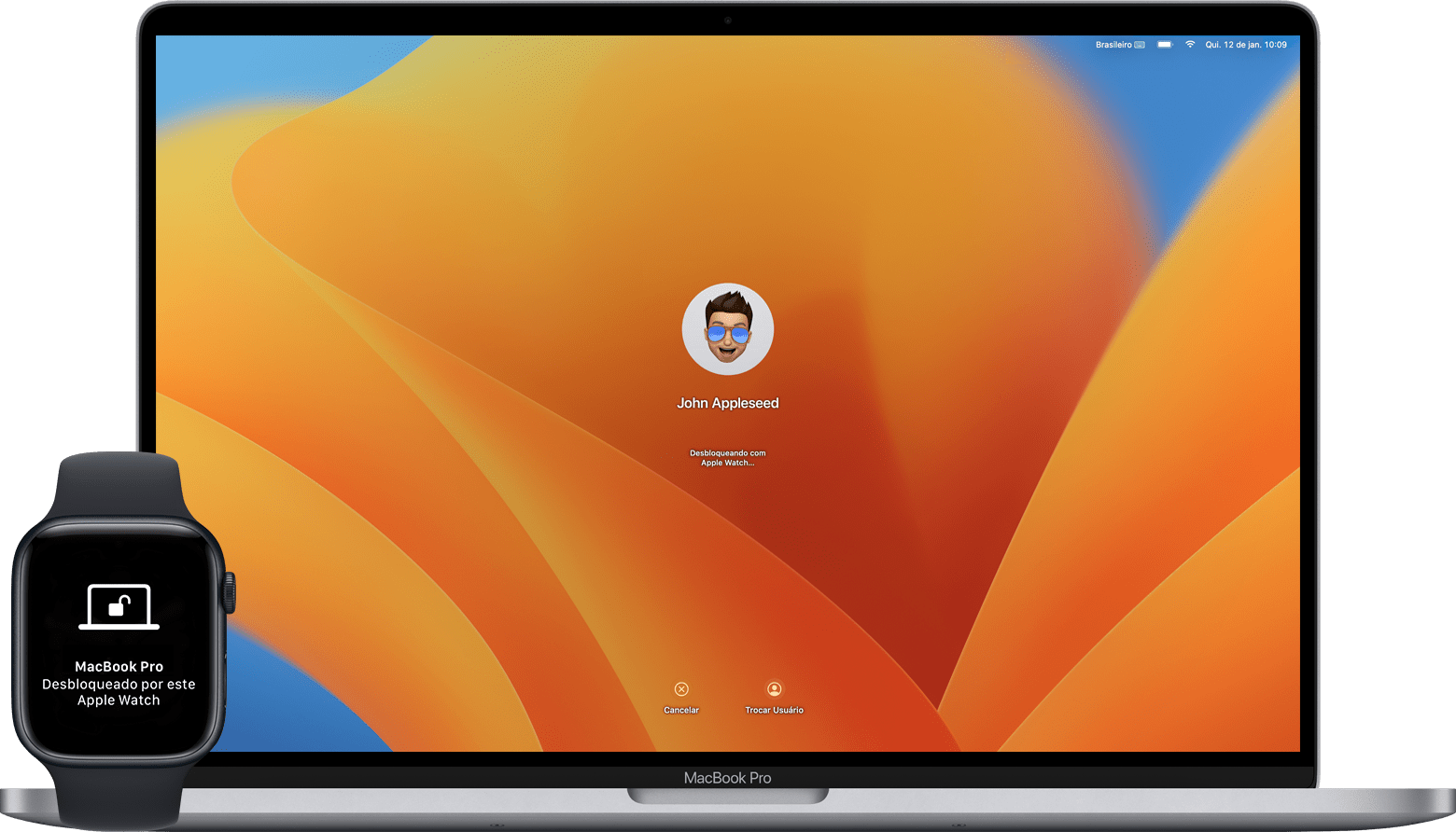 Desbloquear o Mac com o Apple Watch