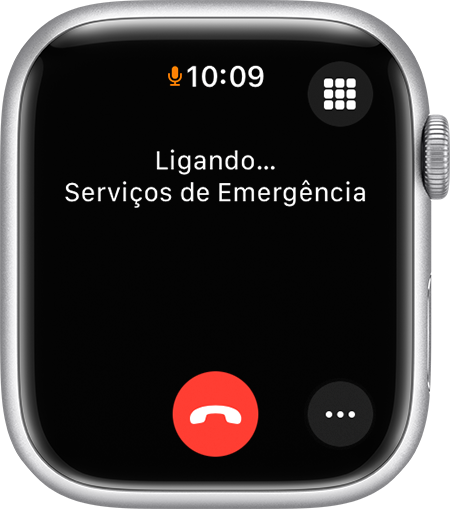 SOS de Emergência no Apple Watch