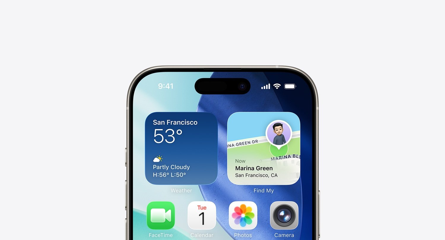 Novo design Liquid Glass