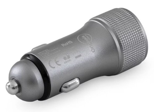 Carregador veicular turbo com 2 saídas