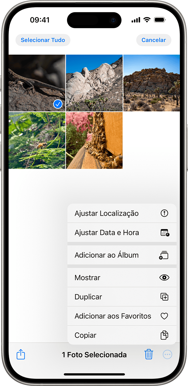 Itens ocultos no iPhone