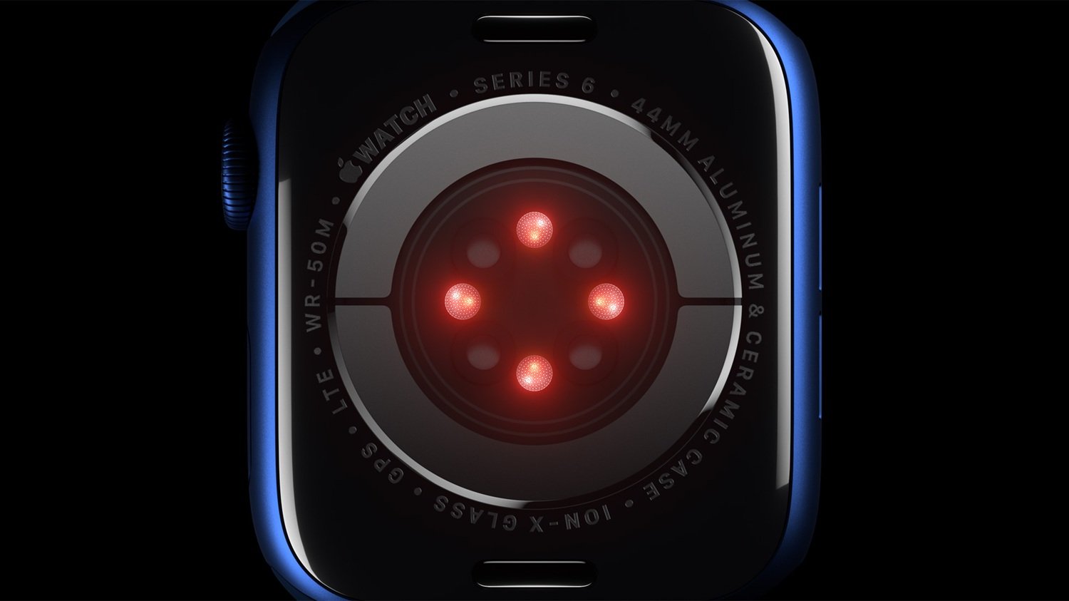 Sensor infravermelho do Apple Watch