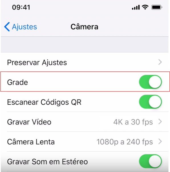como-ativar-a-grade-da-camera-no-iphone