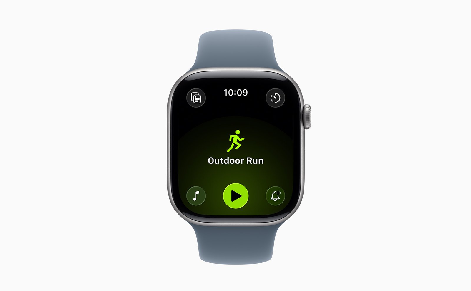 Corrida ao ar livre no Apple Watch