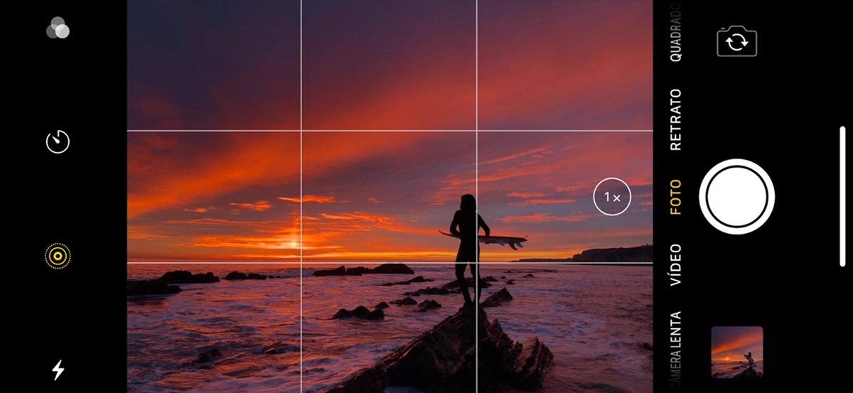 Regra dos Terços: uma dica de ouro para garantir bom enquadramento nas suas fotos com iPhone