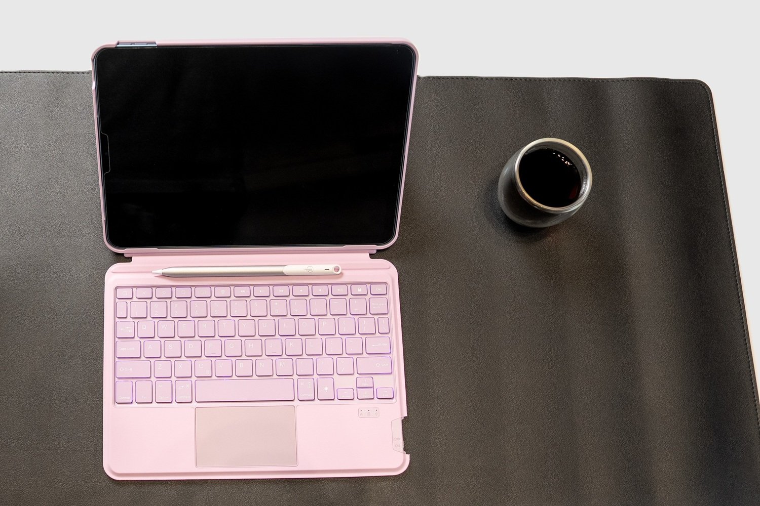 Capa com teclado para iPad de Originais iPlace